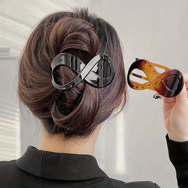Plexiglas hair clip