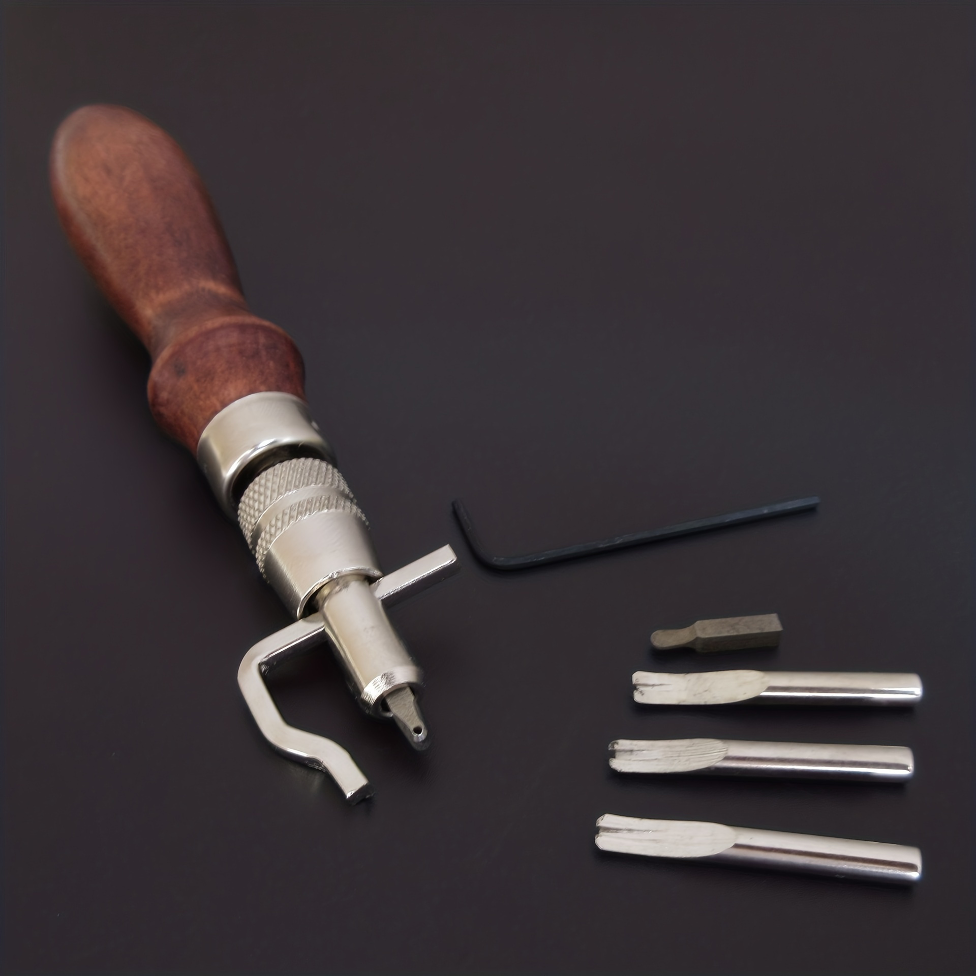 Pro Leathercraft Adjustable Stitching Groover Crease Leather Temu