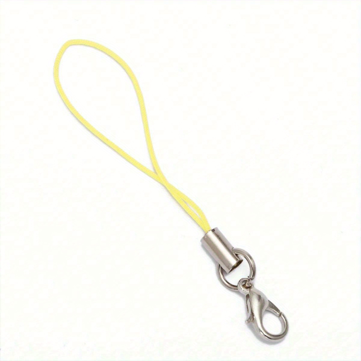 Colorful Strap Charm Cords With Lobster Clasp - Temu