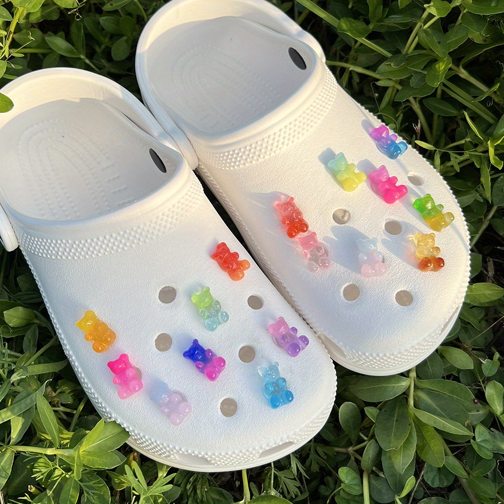 Gummy Bear Croc Charm Shoe Charms for Kids Stocking Stuffer Croc Charms  Gift for Kids Pink Shoe Charms Gummy Bear Shoe Charm 
