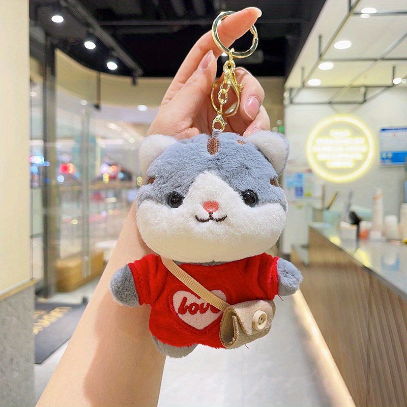 Cute Plush Toys Cute Plush Keychain - Temu