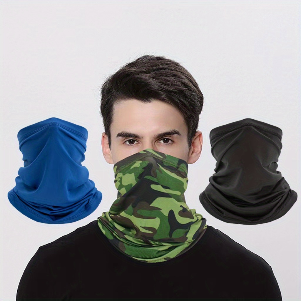 Ride Face Mask Motorcycle Riding Ear Hanging Half Face Cooling Neck Gaiter  Bandana Face Mask Summer Scarf Cover Sun Uv Protection For Cycling Fishing  - Automotive - Temu Canada