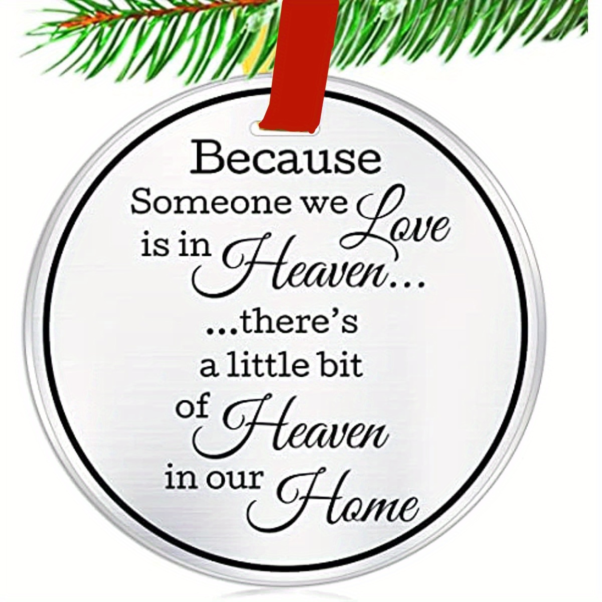 christmas ornaments for someone in heaven