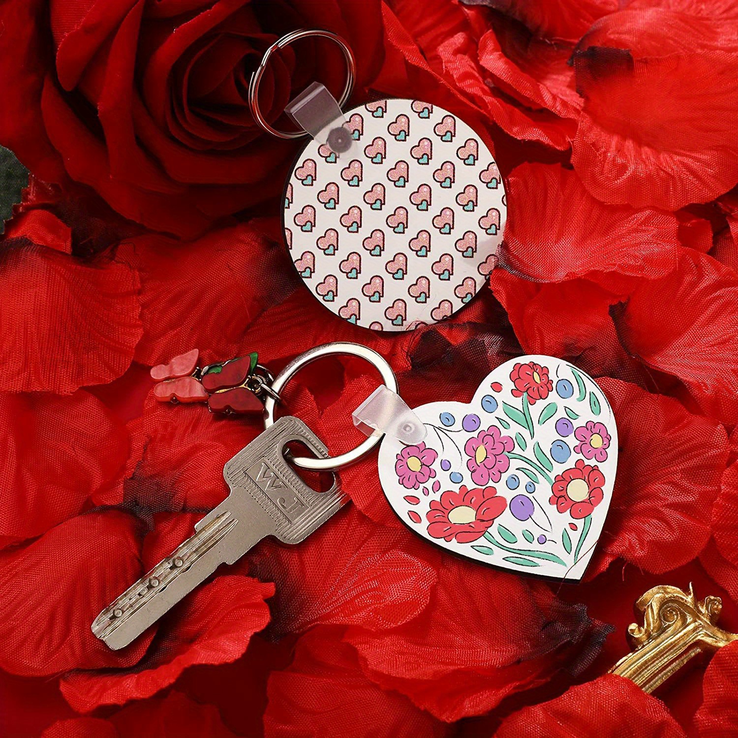 Sublimation Keychain Blank - Heart – LittleLee and Rose