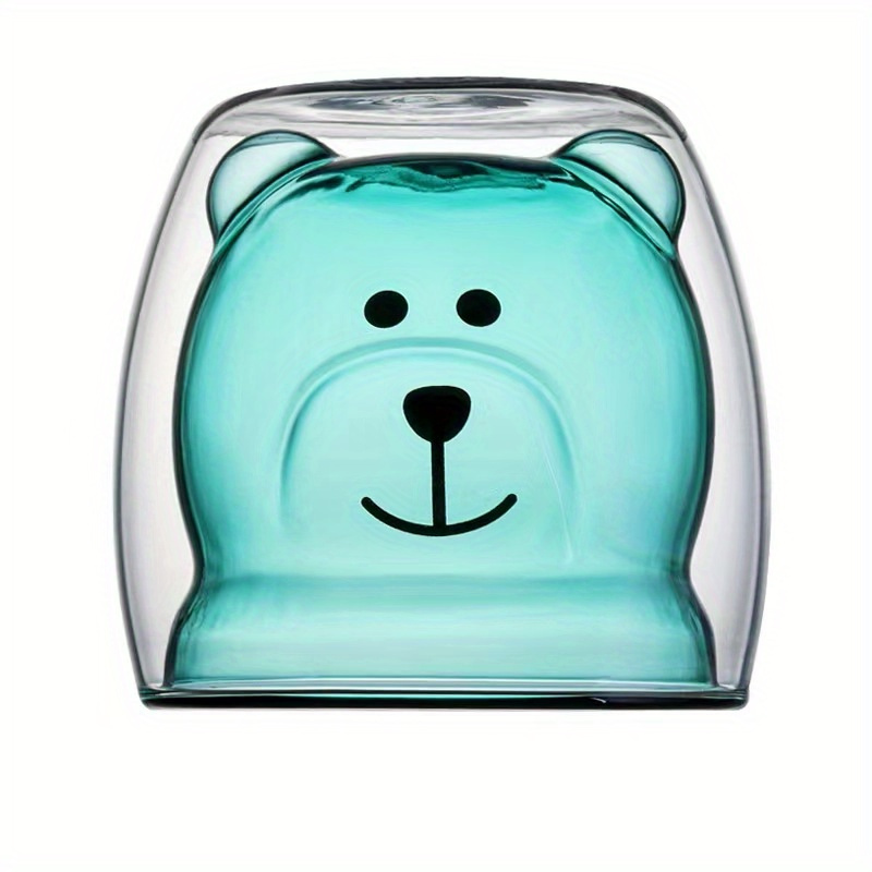 Double Wall Glass Cup Bear (250ml)