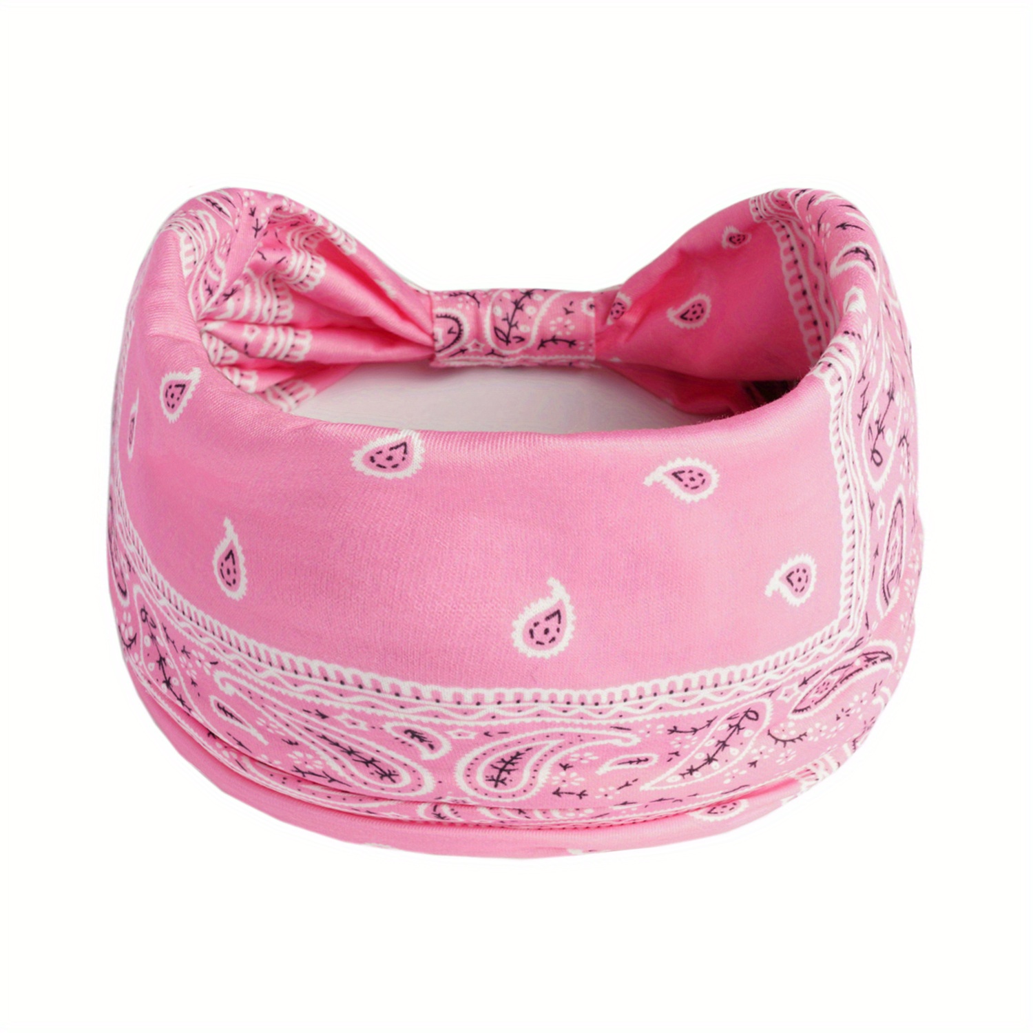 Vintage Paisley Pattern Hair Tie Stretch Knotted Headband