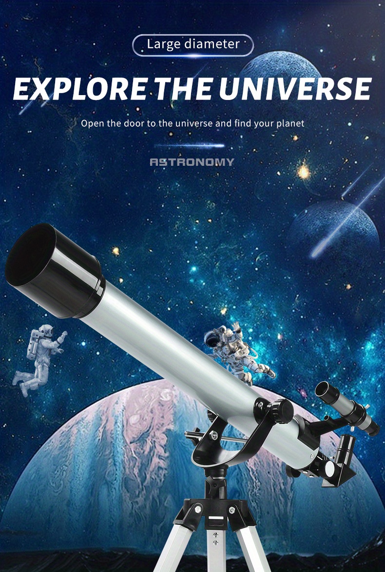 1pc Rofessional Telescopio Astronómico Hd Telescopio - Temu
