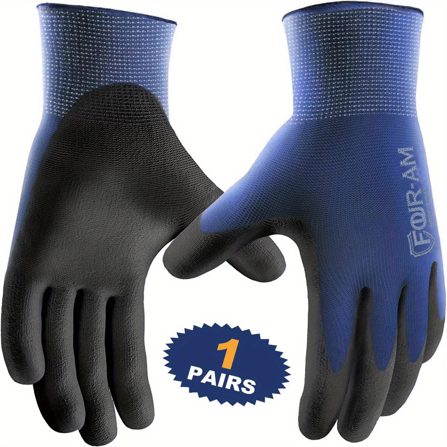 Nylon Knitted Gloves Grips Labor Protection Anti corrison - Temu