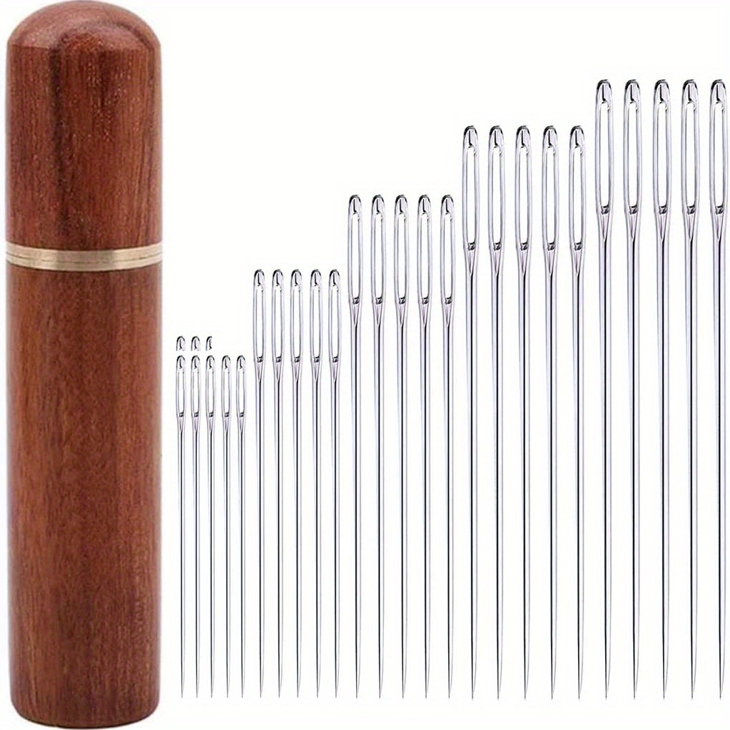 Leather Needles Hand Sewing, Blunt Leather Sewing Needle