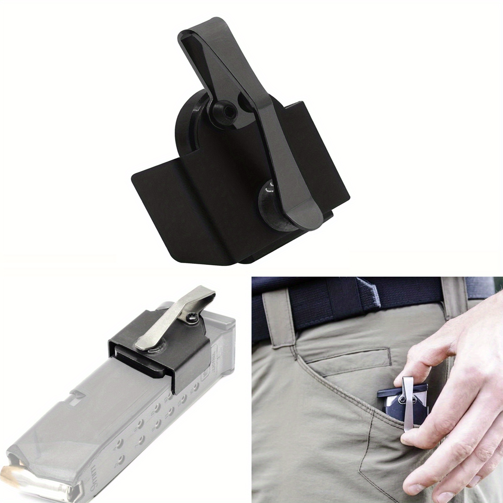 Heavy duty Magnetic Pocket Magazine Holder Securely Holds - Temu