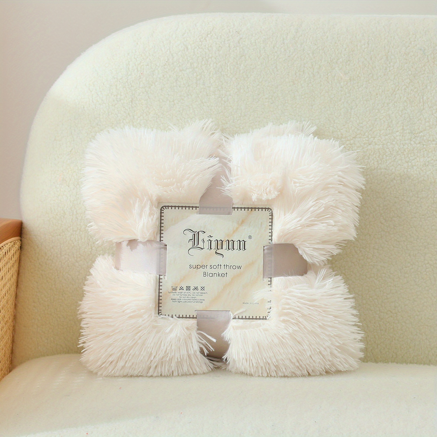 1pc multifunctional rainbow double layer plush blankets for home decor and comfortable bed and sofa use details 6