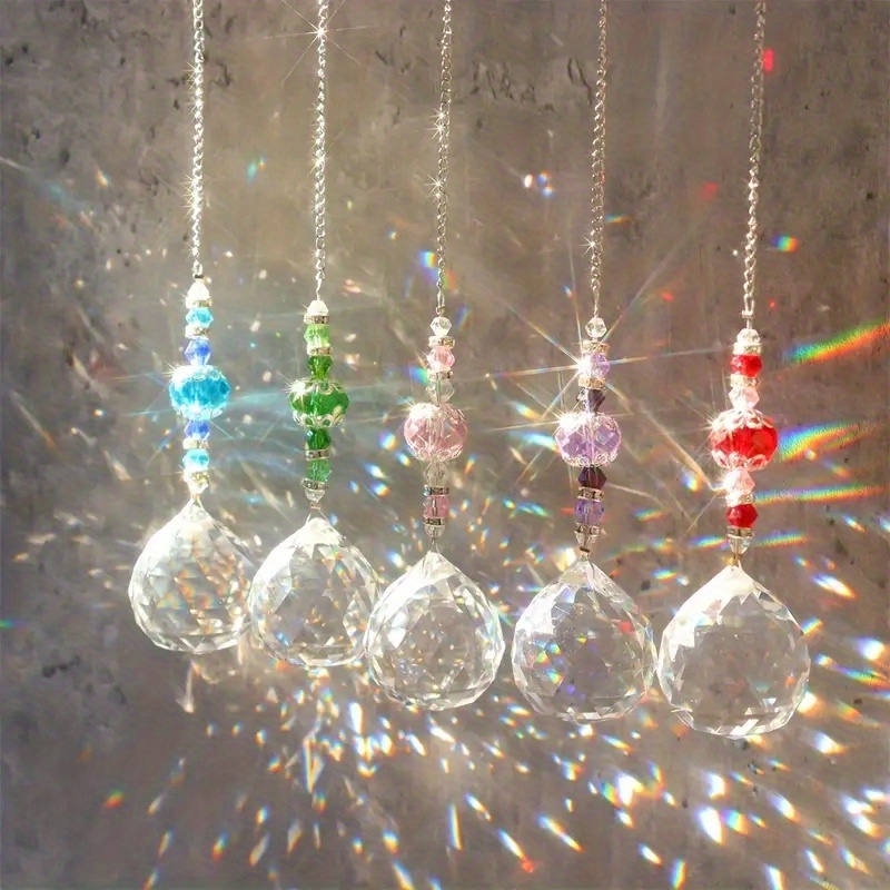 Rainbow Maker Hanging Ballhanging Crystal Sun Catcher Home 