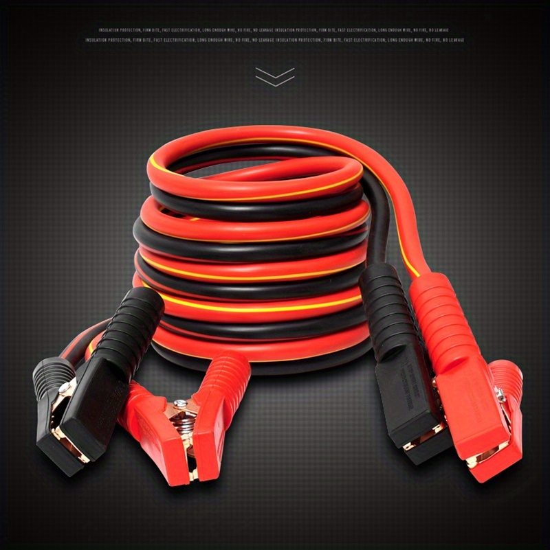 Auto Battery Heavy Duty Jumper Cables Booster Cables - Temu