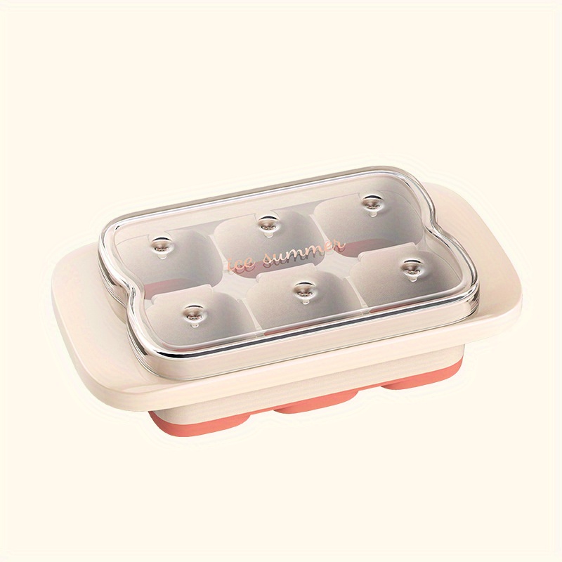 New Creative Top Cover Press Ice Grid Ice Block Mold Mini - Temu