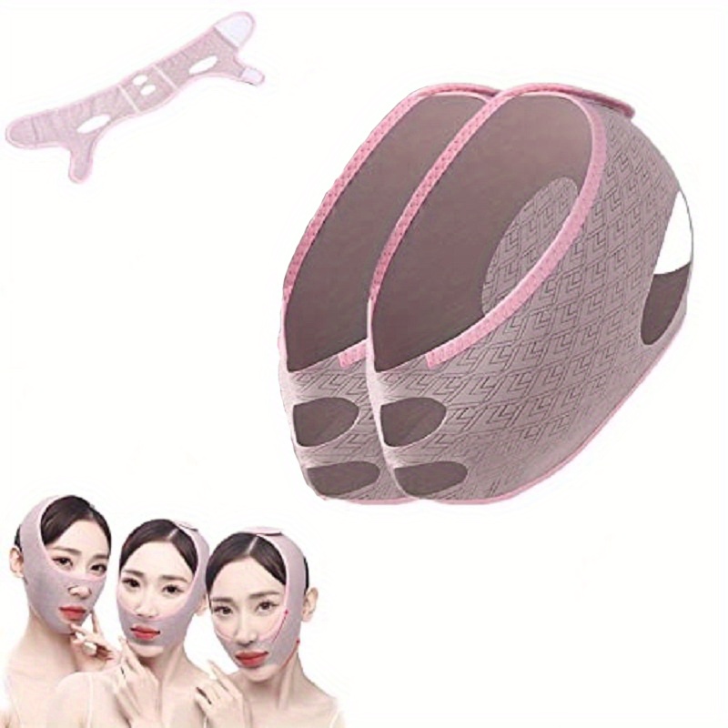 Huien Beauty Face Sculpting Sleep Mask 2023 New V Line Shaping Face Masks  Reusable V Line Shaping Face Masks V Shaped Mask for Face and Chin Line Face  Shaper (B)