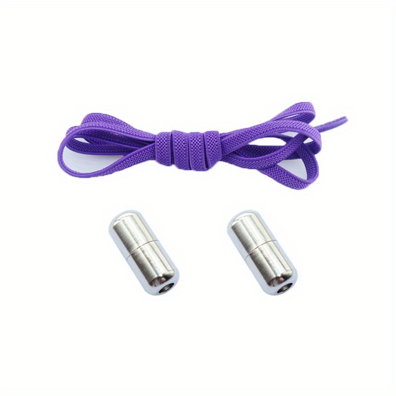 Elastic No Tie Shoelaces Semicircle Shoe Laces for Kids and Adult Sneakers Shoelace Quick Lazy Metal Lock Strings Rope Round,Temu