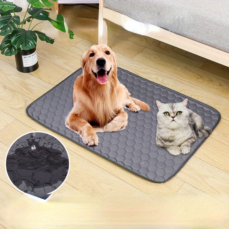 Reusable Washable Dog Pee Pad - Absorbent Non-slip Pet Mat For Dogs And  Cats - Saves Money And Reduces Waste - Temu