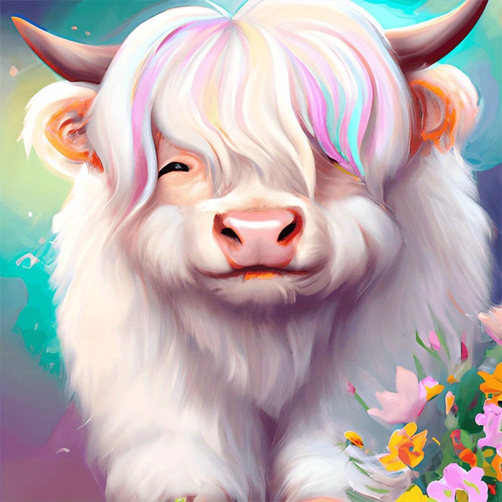 5d Diy Diamond Painting Cute Animals Series Full Diamond - Temu