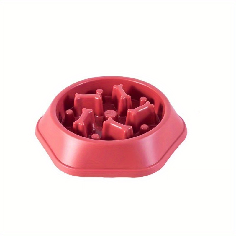 JASGOOD Slow Dog Bowl for Large Dogs,Anti-Gulping Dog Slow Feeder