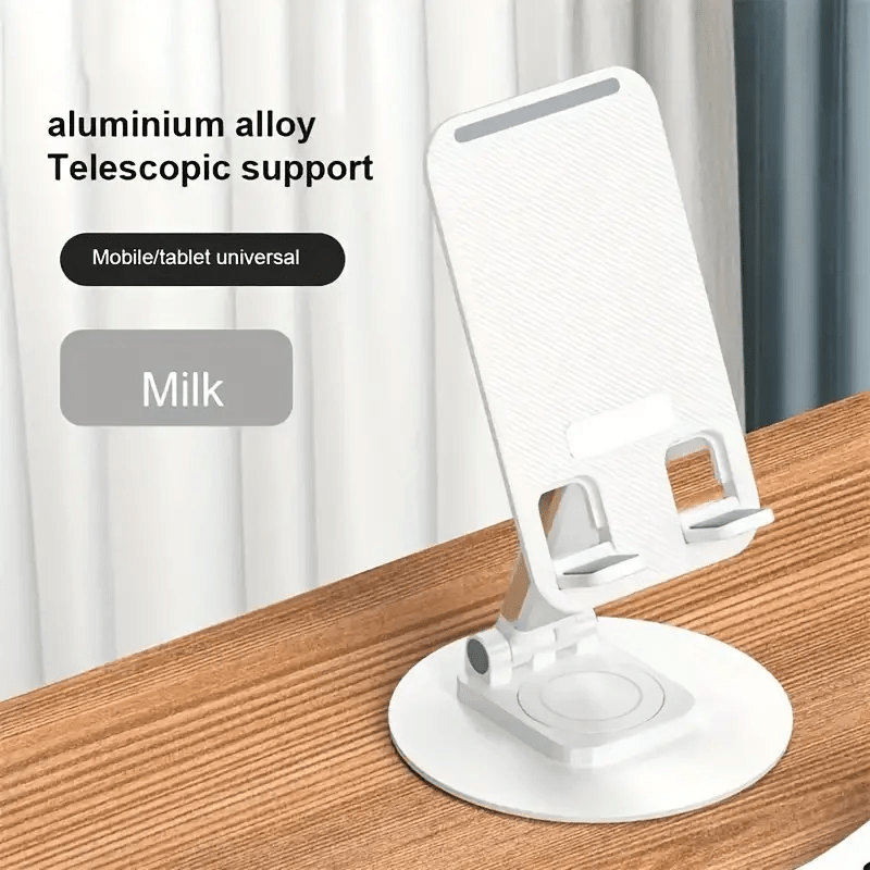 Support Universel en Aluminium - Support de Bureau pour Téléphone Portable