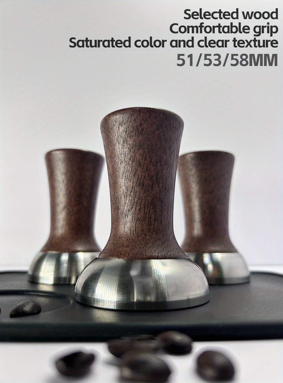 1pc, Espresso Tamper Caffè In Polvere Martello Con Manico In Legno Caffè In  Polvere Martello Con Manico In Legno Pressa Espresso Coffee Tamper  Strumenti Da Cucina Accessori Per Il Caffè - Temu