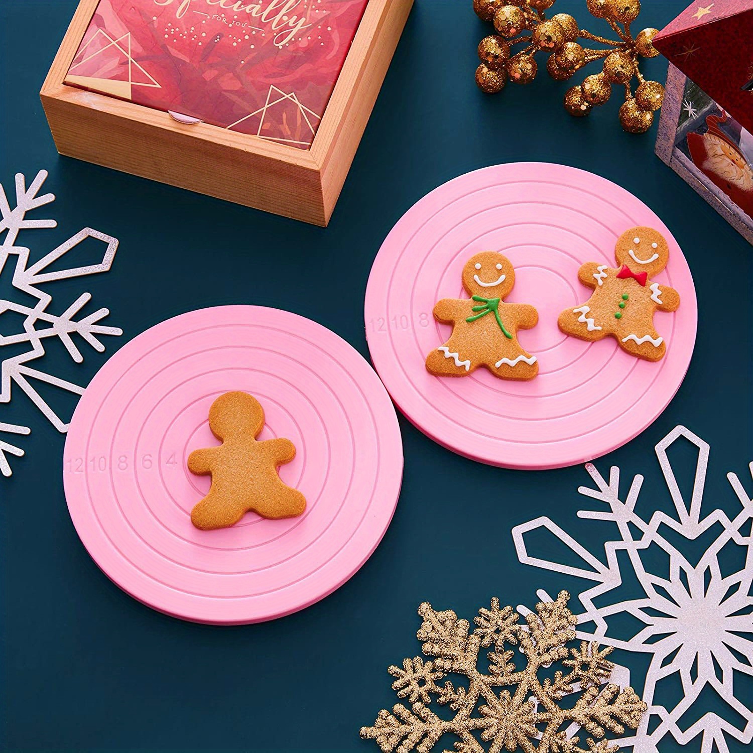 Clay Turntable Sets cookie Decorating Turntable Sugar Cake - Temu