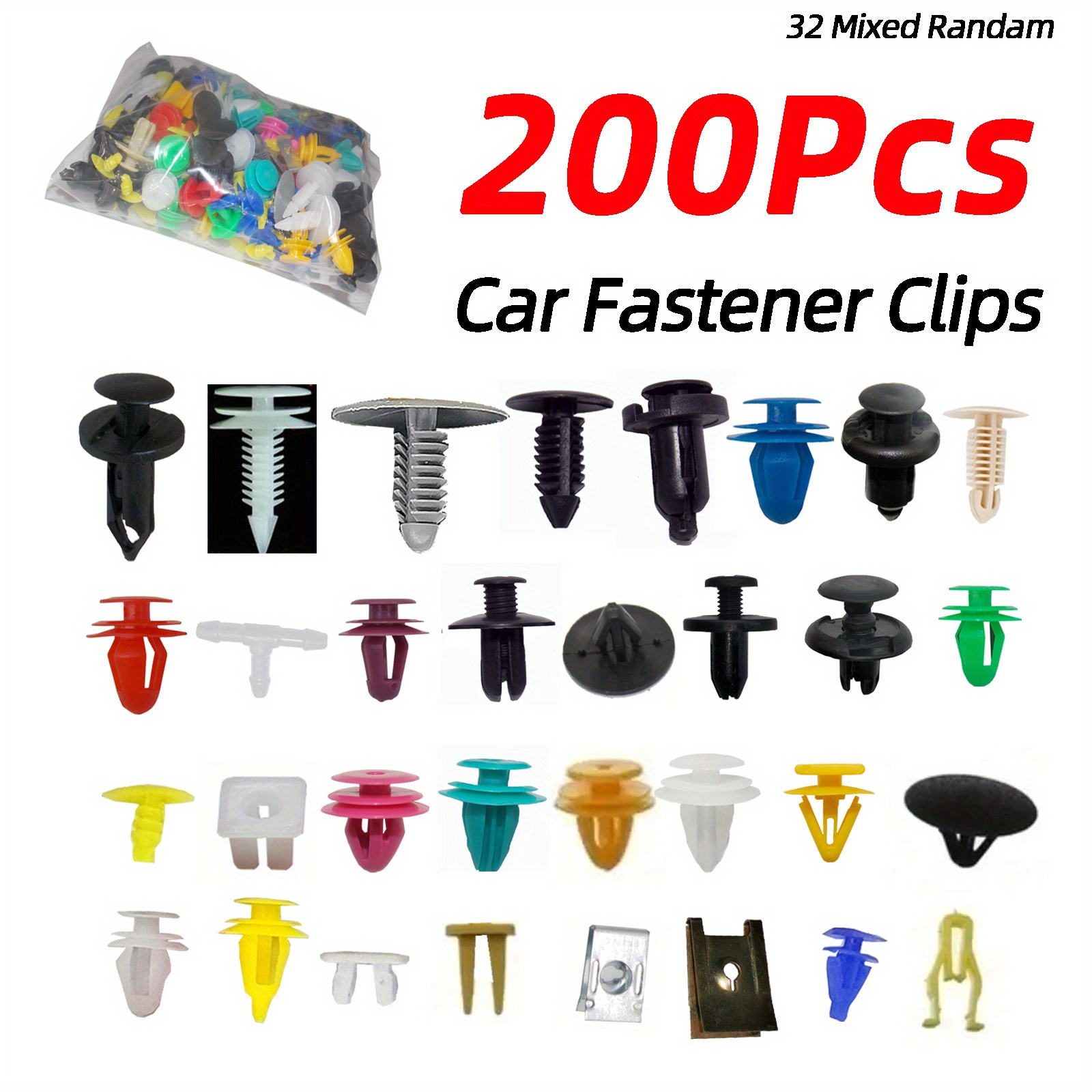 Universal Plastic Clips perfect Car Fender Bumper Door - Temu