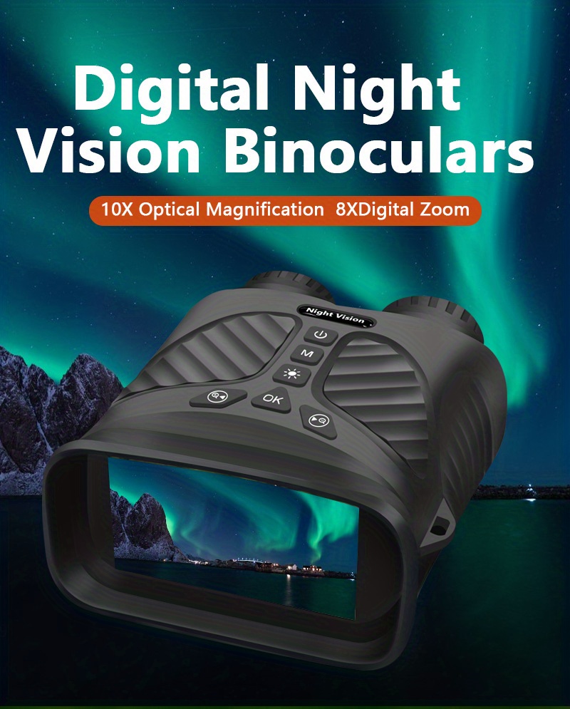 Type de casque Dispositif de vision nocturne numérique Infrarouge Haute  définition Basse lumière Jour et Nuit Patrouille à double usage Vision  nocturne