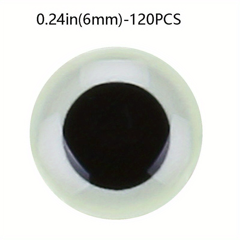 6mm 3D Lure Eyes  Enhance Your Baits with Realistic Fish Eyes