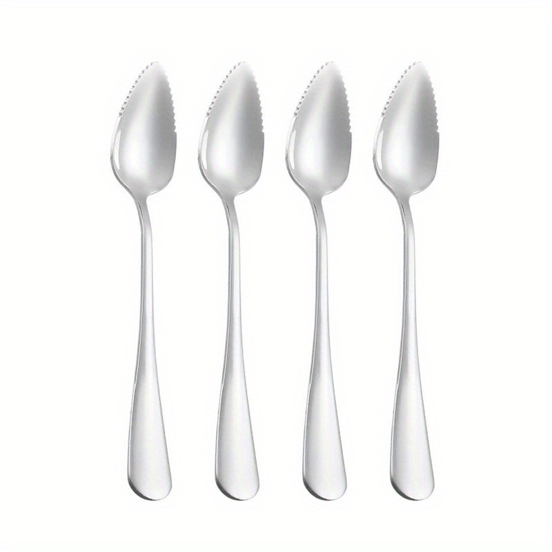 Grapefruit Spoons And Knives Set stainless Steel Grapefruit - Temu