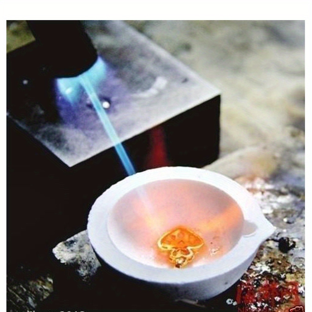 Hemobllo Fused Quartz Crucible - Crucibles for Melting Metal Ceramic  Melting Crucible Cup Fused Silica Crucible Furnace Crucible for Casting  Refining Gold Silver Copper (1KG) - Yahoo Shopping