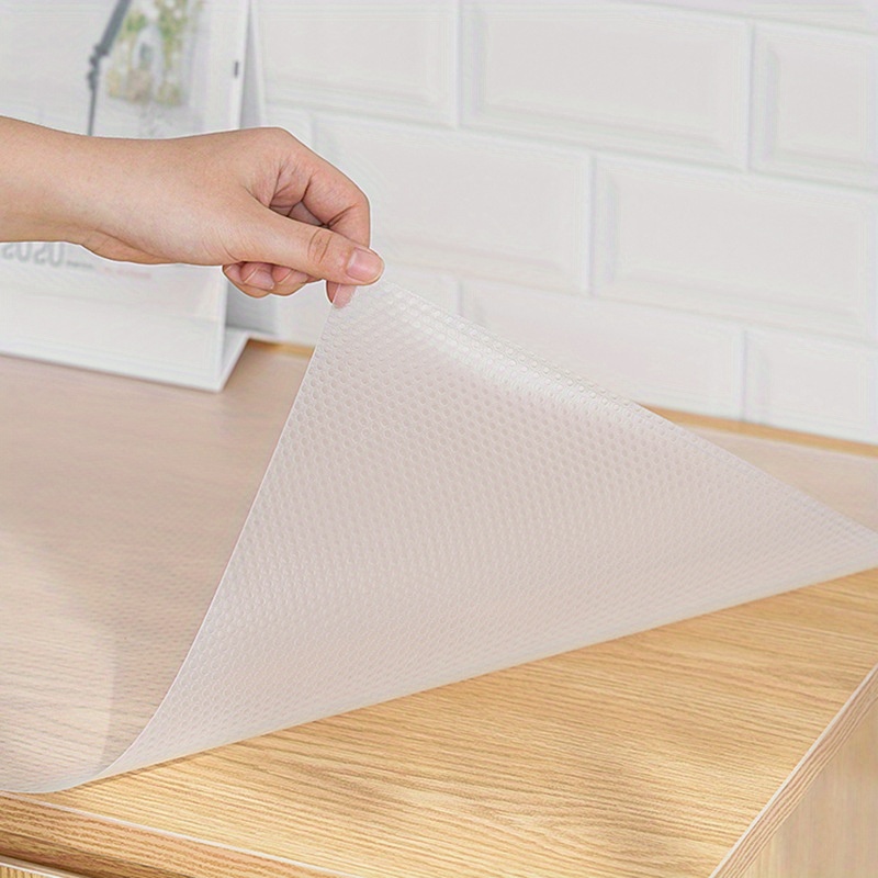 4pcs/Set Transparent, Waterproof, Anti-Skid Drawer Liners For Kitchen  Cabinets, Wardrobes, Shoe Cabinets, Etc.