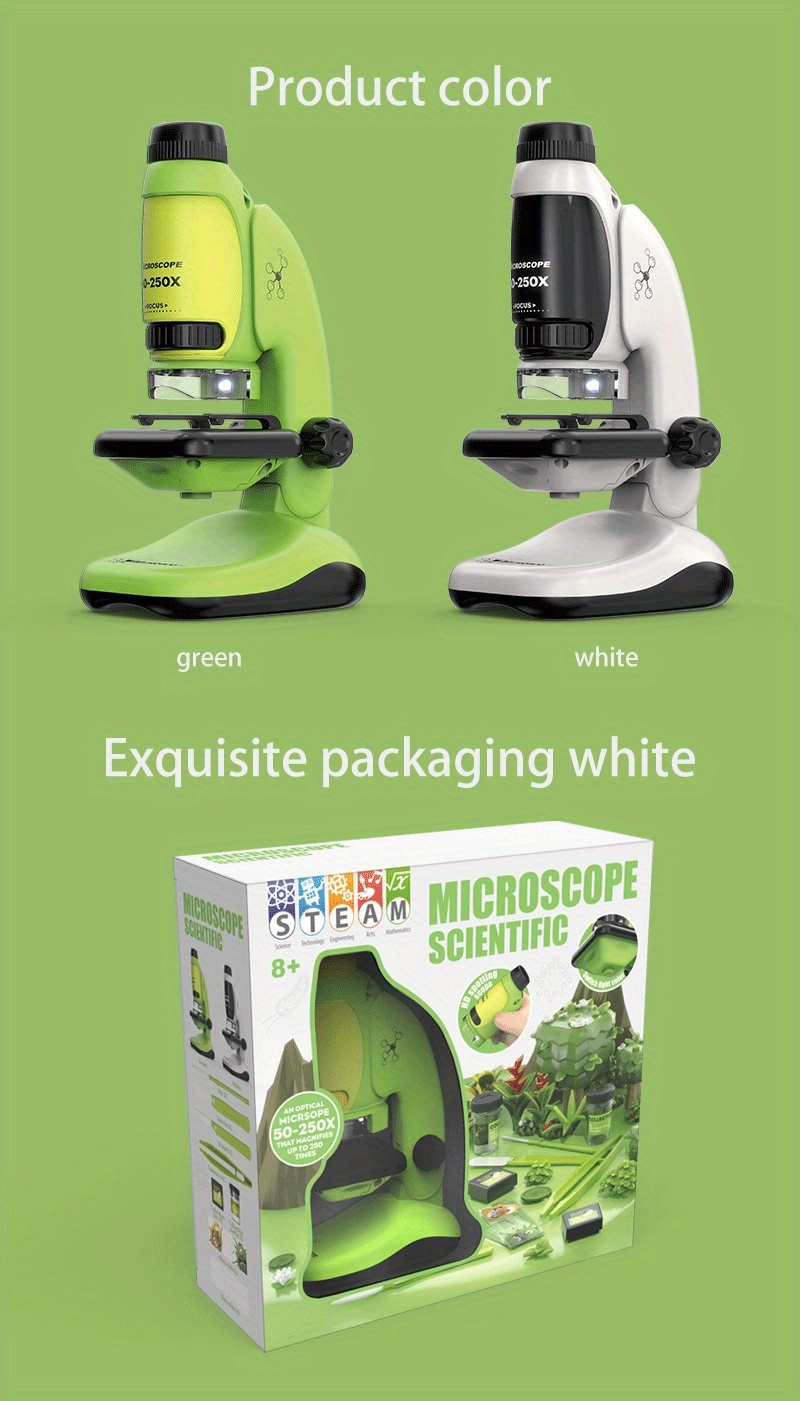 Children's Microscope Science Popularization Primary School Students