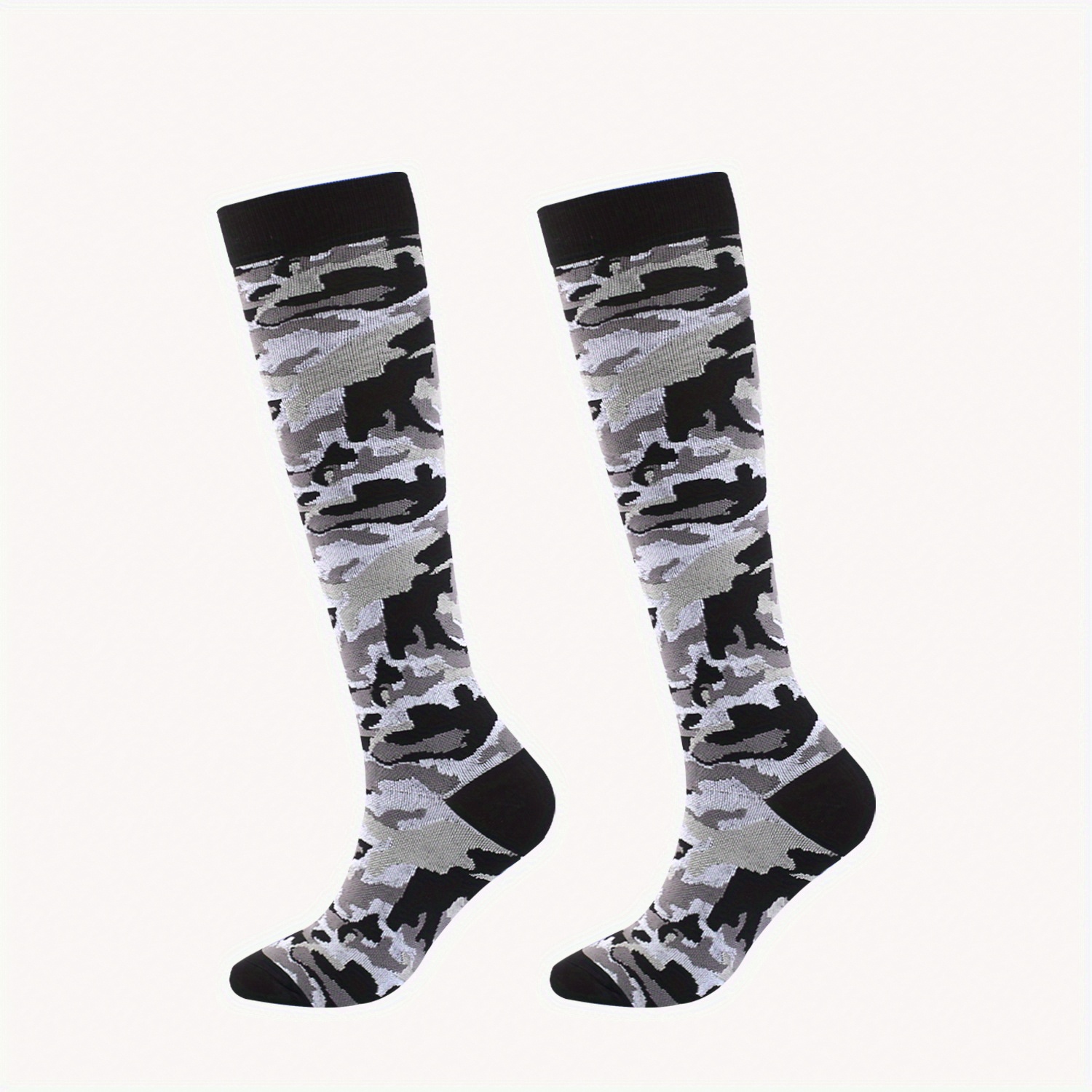 Calcetines De Enfermera Hasta La Rodilla Calcetines deportivos suaves para  hombre y mujer, 1 par, calcetines deportivos S/M para correr/caminar/andar  en bicicleta Likrtyny