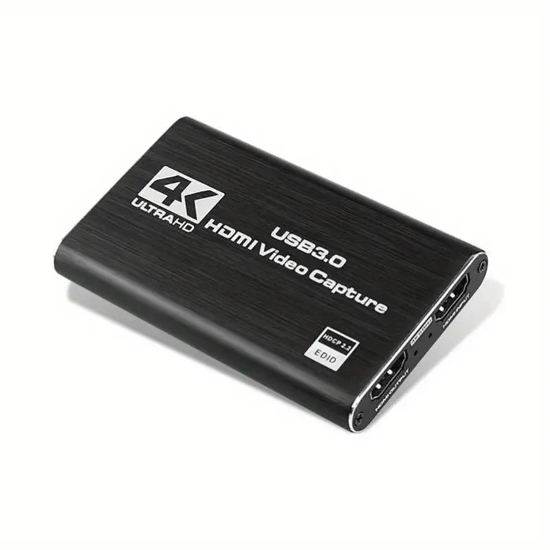 USB 3.0 HDMI Video Capture Card 4K 1080P 60fps Game Video Record Live  Streaming
