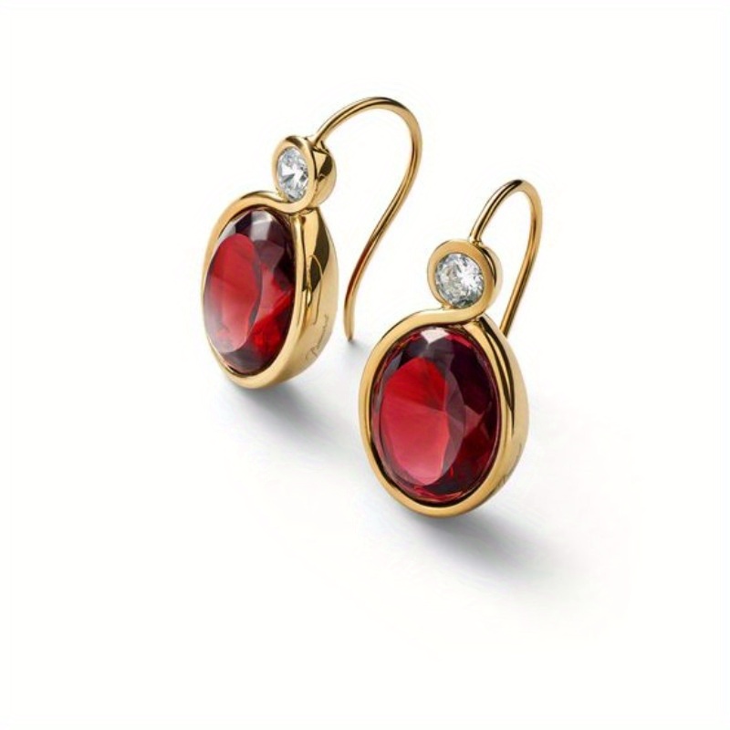 Mens deals ruby earrings