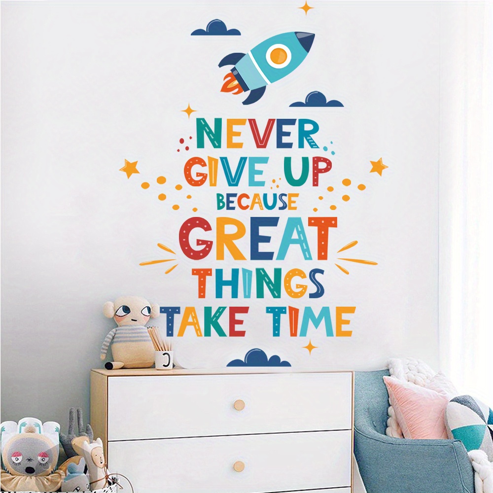 Motivational Quote Stickers Inspirational Words Stickers For - Temu