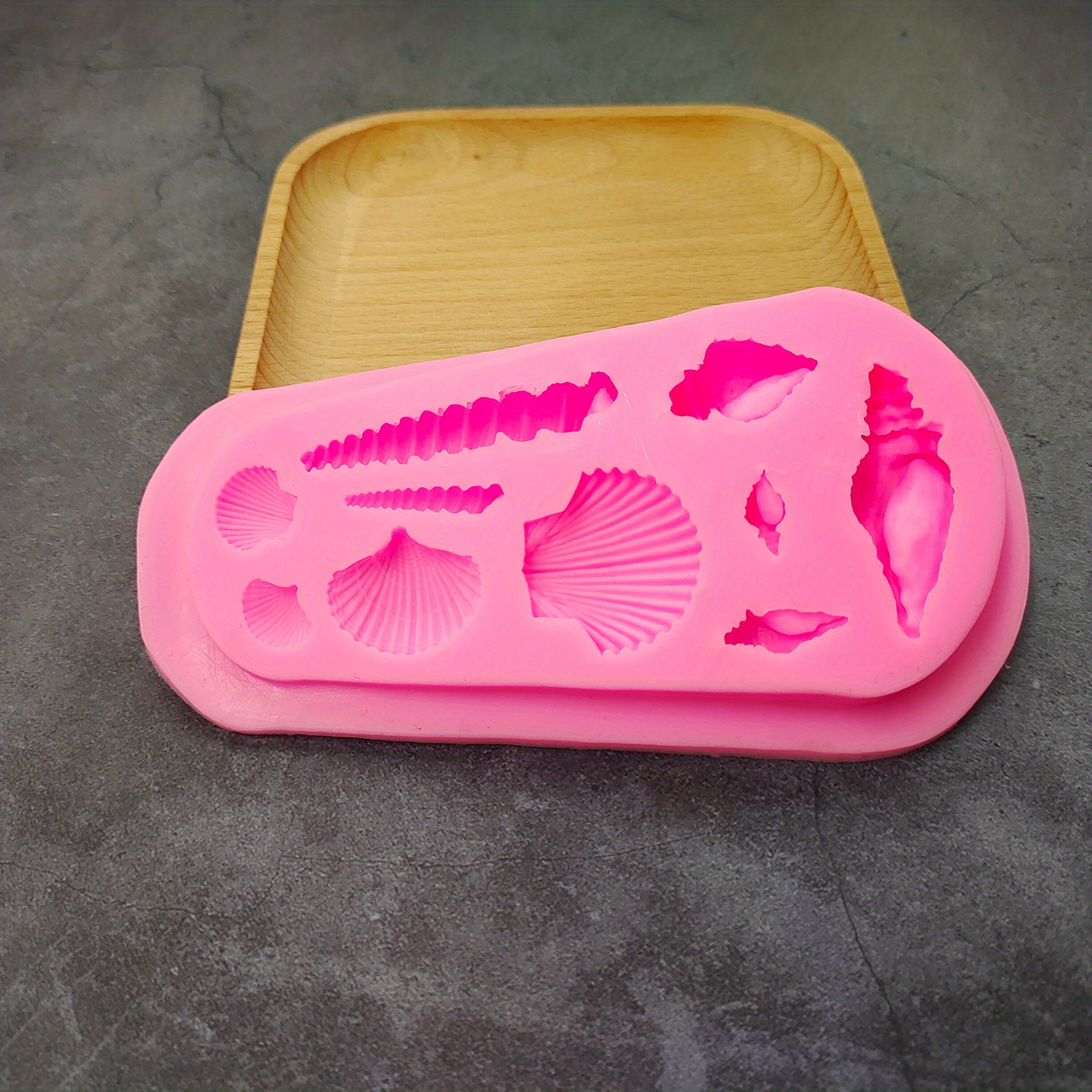 Conch Shell Silicone Mold Mold Mermaid Tail Soap Resin Clay Temu