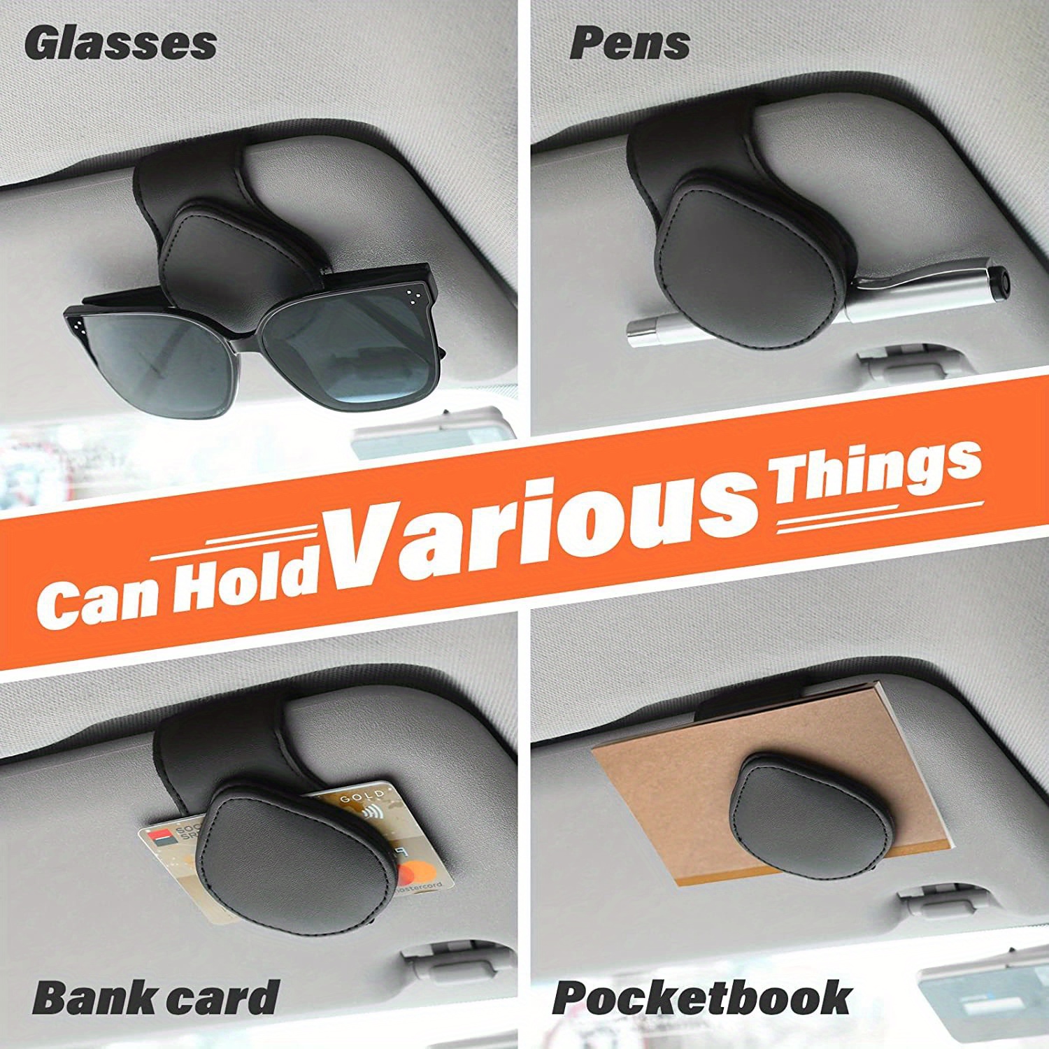 Pratique et sûr: le compartiment à lunettes pour la voiture!