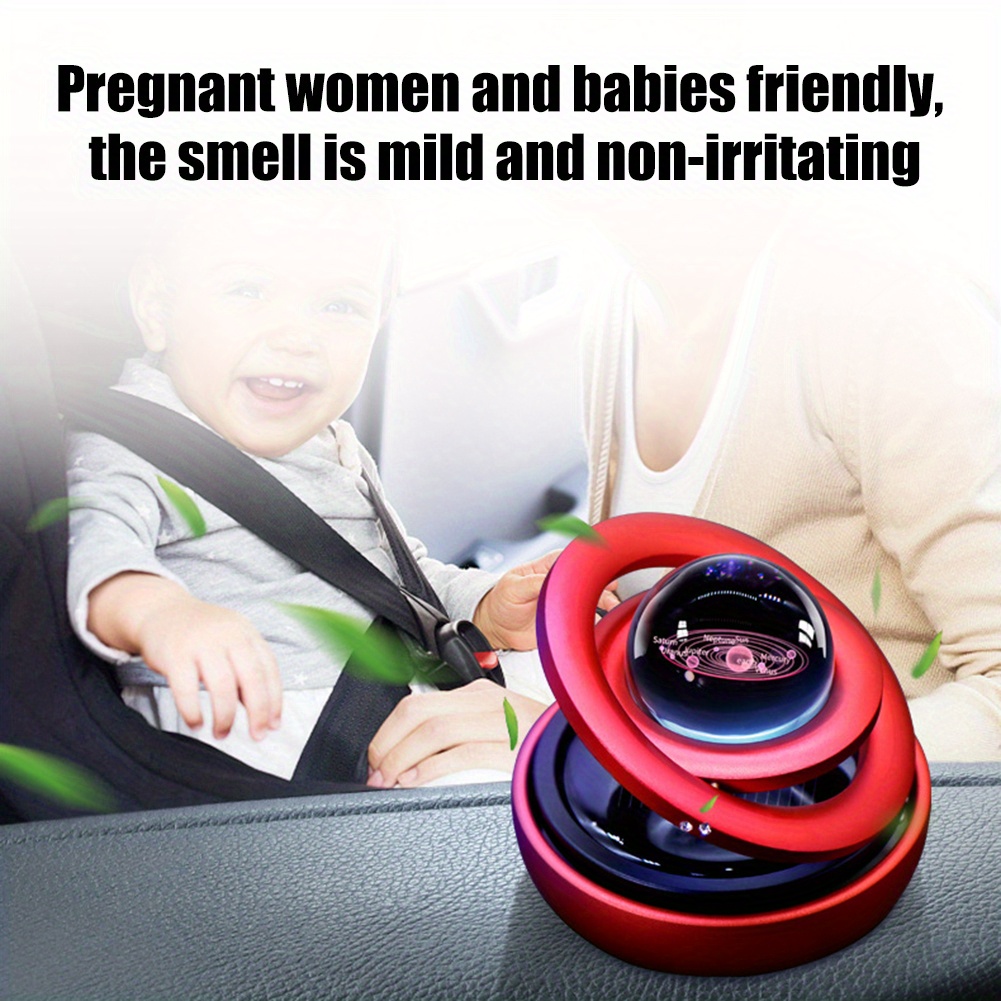 Car Perfume Solar Rotating Car Air Freshener Spray Car Scents And Fresheners  Anniversary Birthday Gift For Men Women Family - AliExpress