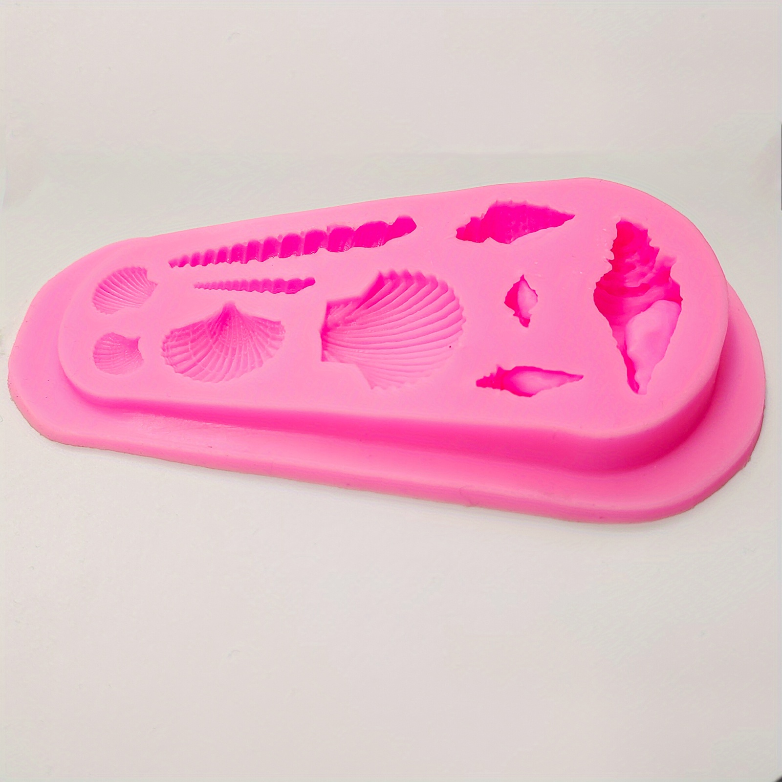 Conch Shell Silicone Mold Mold Mermaid Tail Soap Resin Clay Temu