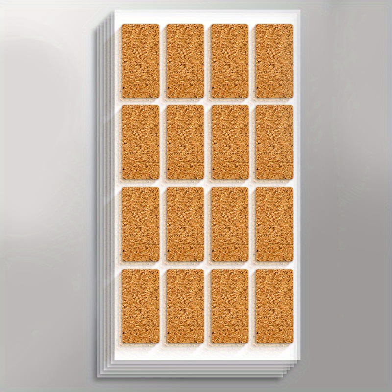 6 Sheets Creative Waterproof Cork Name Stickers Tearable Classification Label Stickers