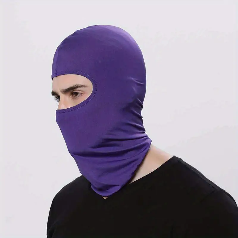 unisex Balaclava Face Mask, Breathable Sun Screen Windproof Dust Proof Face Cover, Buff for Riding Cycling,Temu