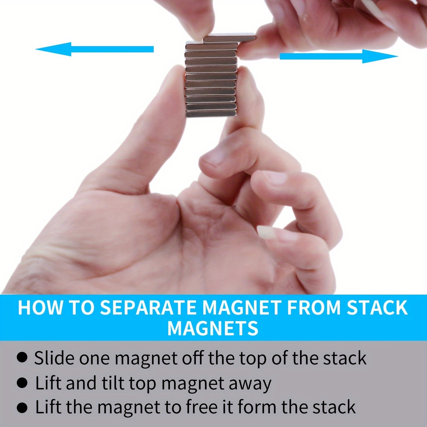 Powerful Rare Earth Strips Compact Rectangular Temu