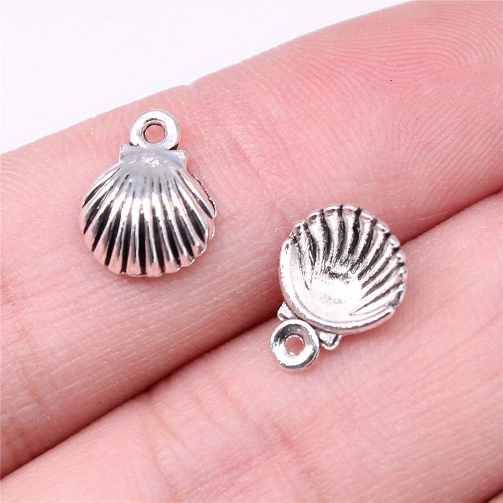 Diy Shell Earring Making Kits With Shell Pendants Links - Temu