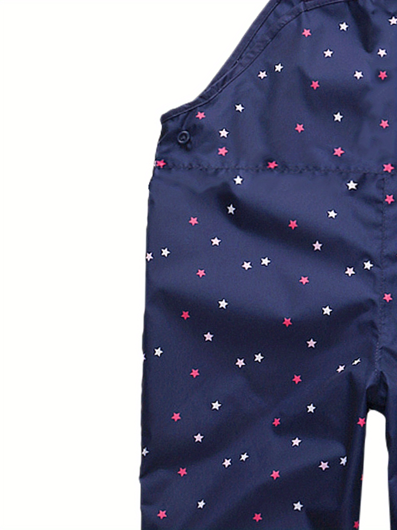 Puddlegear Kids Rain Pants in Navy Blue (bib, overall, shell style)