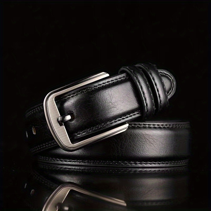 Classic Leather Strap Mens Double Layer Cowhide Mens Belt 3 7cm 1 46in ...