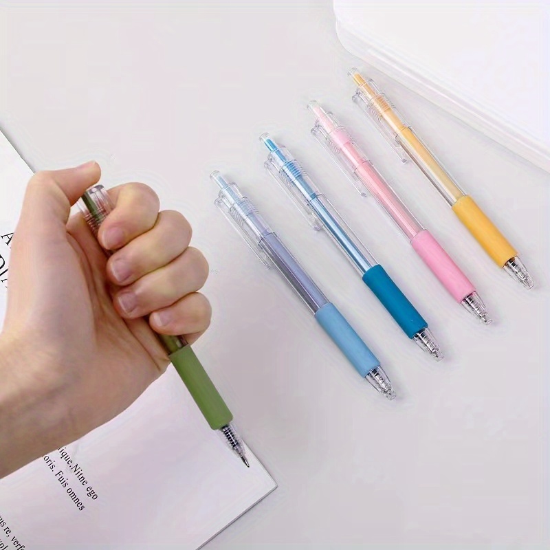 5 Morandi Gel Pens: Perfect Students Press type Water Pens - Temu