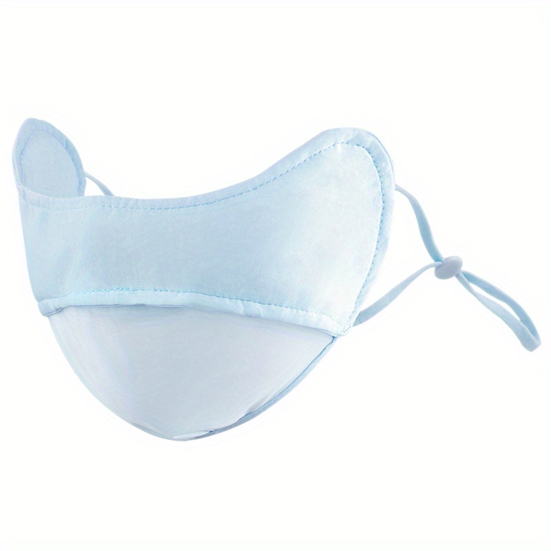 Solid Sunproof Mask Thin Breathable Reusable Face Covering