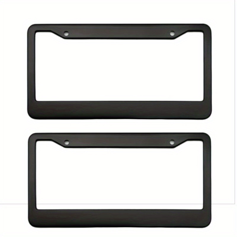 2Pcs License Plate Frame for Packers, Aluminum Alloy Car License Plate  Bracket Covers Universal Licenses Frame Tag with Screw